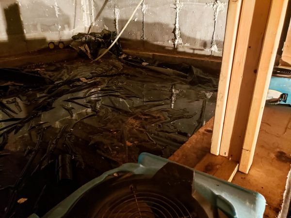 Cost of Crawlspace Water Cleanup in Dublin